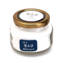 백석빛소금 12시간 용융소금 분말/알갱이 병포장(250g), 1개, 분말(250g), 250g
