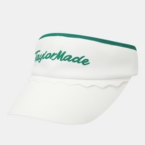 [테일러메이드]여성 물결 장식 썬바이저 모자 TWHVL7621-100, 0FR, WHITE