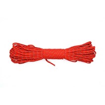 100FT 반사 파라코드 7 코어 550 낙하산 코드166351, Red