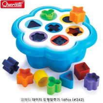 코체티 데이지 도형맞추기 16Pcs (242) (ITO)문구용품 장난감 문구도매 학습준비물 만들기용품 DIY용품 공예 완구, 본상품