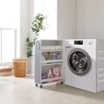 해해동동 루이스 300 틈새수납장 슬라이딩 주방수납장, 루이스 낮은 틈새장 300, 그레이