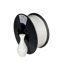 Basics 3D 프로페셔널 프린터 필라멘트 화이트 PLA 바이오 플라스틱 합성물 1.75mm 1.0Kg Prusa Creality FlashForge 및 대부분의 F, White