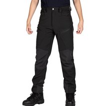 FREE SOLDIER 남성용 아웃도어 카고 하이킹 팬츠 방수 소프트쉘 플리스 안감 스노우 스키 블랙 너비 91.4cm36인치 x 길이 81.3cm32인치, 32W x 32L, Gray