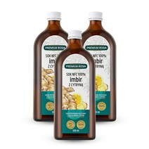 프리미엄로사 생강 레몬 원액 100% 500ml, 3병