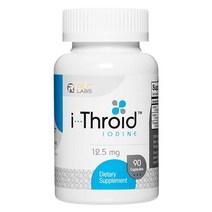 RLC i-Throid 12.5 mg 갑상선 건강과 호르몬 균형을 지원하는 요오드 및 요오드 보충제 90캡슐90인분 멀티비타민