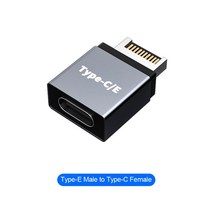 USB 3.1 전면 패널 헤더 유형 C 확장 케이블 어댑터 데스크탑 컴퓨터 마더 보드 플러그 용 커넥터, A