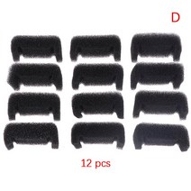 고양이정수기 4/6/12Pcs 스폰지 필터 고양이 분수 교체 애완 동물 디스펜서 폼, 04 12Pcs
