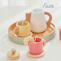 피에스타 원목 소꿉놀이 티폿 세트, 단품