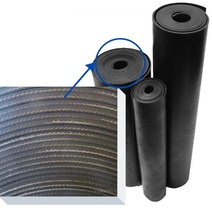 포입고무판 6.4T 1200W 10M 방진고무판 흑고무판 진동방지고무판 바닥매트