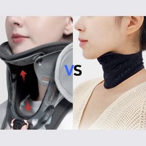 목보호대 경추보호대 자세교정 거북목 일자목 목견인기, 2개