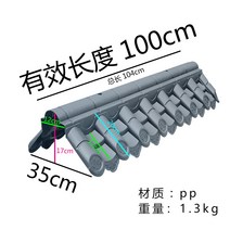 PVC 플라스틱 기와 타일 담장 지붕 기왓장 한옥 양면, 밝은 회색