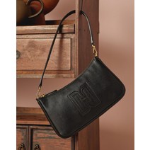 22FW [DAKS GIFT][풀패키지동봉] 블랙 DD로고 소가죽 미니숄더백 DCWA2F980BK