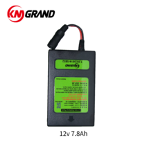국산 12v 11.1v 7.8Ah 리튬 이온 충전 분무기 배터리, 1개