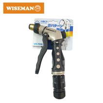 와이즈맨 스프링쿨러 워터스프레이건 릴호스 물호스 물분사기 압축분무기 정원용품 WM-75136 (황동헤드), 1개