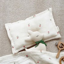 마롤로뜨 유아 말랑베개 신생아 프린팅 짱구베개, 달콤튤립_프린팅 말랑베개