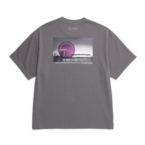 정품 내셔널지오그래픽 N232UTS270 어반 시티 그래픽 반팔 티셔츠 2 STONE GREY