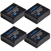 배터리 카메라용 밧데리 1260mAh DMW-BLE9 배터리 DMC GF3 GF5 GF6 GX7 GX80 DMC-LX100 TZ80, 04 4x Battery