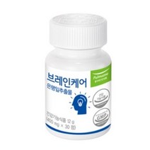 풀무원건강생활 브레인케어 은행잎추출물, 4개, 30정