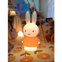 옷 입은 미피 조명 침실 실내 무드등 조명 램프, 주황색