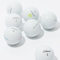 중고 타이틀리스트 로스트볼 V1 V1X 로스트 골프공 화이트 . 마, 단품