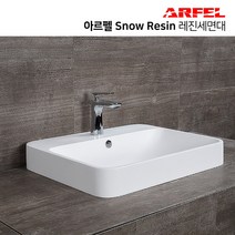 아르펠레진아크릴인조대리석고급탑볼세면대1320060, 오버폽업, 직관트랩