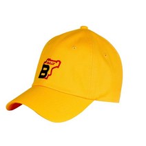 불리 모자 볼캡 BULLY GUN LOGO BASEBALL CAP YELLOW 001