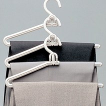창신리빙 릴레이바지걸이 3P, 단품, 단품