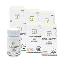 알팩 스트레스케어 L테아닌 홍경천추출물, 6병(800mg x 360정)