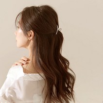 스몰 꼬임 메탈 집게핀 / 머리핀 헤어핀 반묶음
