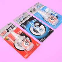 자이안 강력순간접착제 313N 접착제/제거제, 선택-접착제+제거제세트