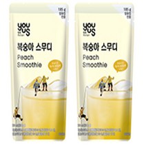 복숭아스무디 아이스파우치 음료 230ml x 5개, 상세페이지 참조
