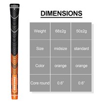 Geoleap ACE-C 골프 그립 13 pcs/lot 하이브리드 골프 클럽 그립 멀티 컴파운드 표준 크기 8 색상