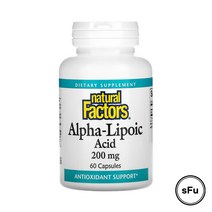 내추럴팩터스 알파리포산 200mg 60정