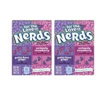 너드 포도 딸기 36개 Nerds Uva fresa, 2팩