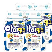해태 아이밀크 뽀로로 씹어먹는 초유 캔디 30g 우리아이 간식, 4개