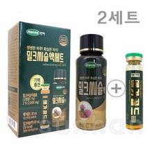 한미 밀크씨슬액세트 (밀크씨슬액 100ml+메가골드 20ml)/밀크시슬/숙취해소 에너지 음료 드링크, 2세트