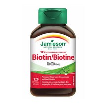 캐나다직배송 자미에슨 캐나다 비오틴 10 000mcg 120소프트젤