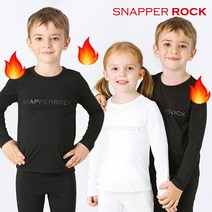 (국내생산) 스내퍼락 KC인증 유아동 어린이 내복 내의 상하의 세트 히트텍 기모 아기 주니어 실내복 효성 에어로웜 원단