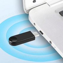 무선 C타입 어댑터 블루투스 호환 5.3 플러그 앤 플레이 송신기 리시버 컴퓨터 PC 노트북용 20M 휴대용