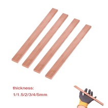 금속 플레이트 99 순수 cu 평면 구리 바 스트립 두께 11.52345mm 길이, 1.5x20x250mm