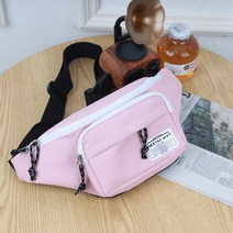 남녀공용 커플 등산 가벼운 슬링백 렌 힙색
