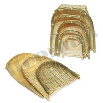 미니 대나무키 6 9 11 13cm 대나무 삼태기 미니어처 키 전통 인테리어 소품, 9cm