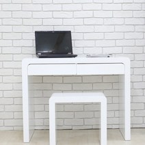 다오름 [착불] 은목 50T하이그로시도장 투서랍 1000 일자책상 테이블, 옐로우/화이트