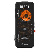 다이렉트 박스 DI amuzik lef-331 기타 베이스 패시브 다이 (캐비닛 14, 상자의, 1.DI BOX