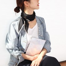 [Black Label] 미니 센티멘토_실크 마름모 스카프