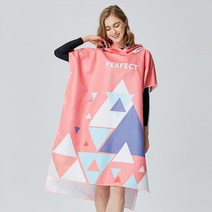 데코양 판초타올 비치타월 물놀이수건, 퍼펙트