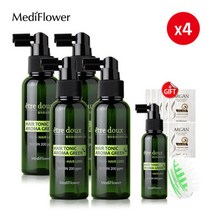메디플라워 에트투스 아로마 그린 탈모 헤어 토닉 500ml 4+1+헤어팩샘플10매+두피마사지기, 단일속성