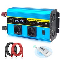 LVYUAN 순수정현파 인버터 블루 파워 220V 차량용 2000W&8000W, 24V, 4000W