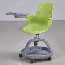 책상 일체형 의자 책걸상 학원 자습실 공부, 파란색