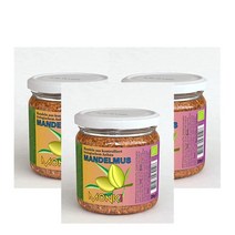바이오 아몬드잼 330g Monki Bio Mandelmus, 3팩